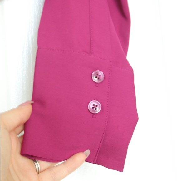 Cute light airy Talula cropped button up - Picture 2 of 4